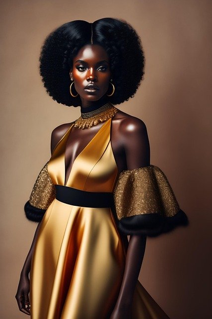 Robe de soiree africaine : élégance moderne et tradition